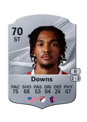 Downs - 70 - Rare EA FC 27 card
