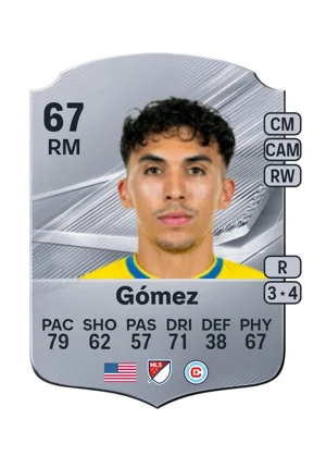 Gómez - 67 - Rare EA FC 27 card