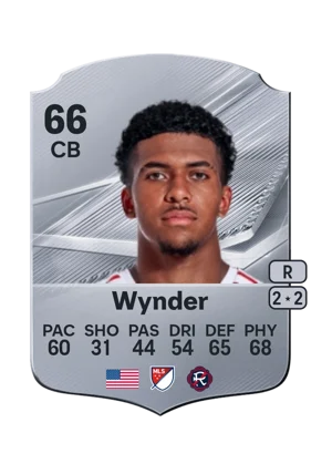 Wynder - 66 - Rare EA FC 27 card