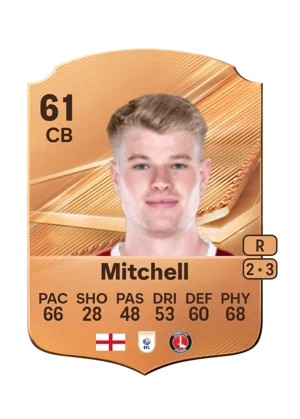 Mitchell - 61 - Rare EA FC 27 card