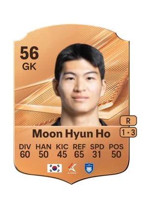 Moon Hyun Ho - 56 - Rare EA FC 27 card
