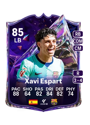Xavi Espart - 85 - Future Stars EA FC 27 card