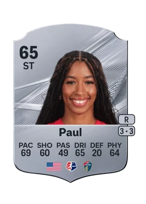 Paul - 65 - Rare EA FC 27 card