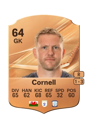 Cornell - 64 - Rare EA FC 27 card