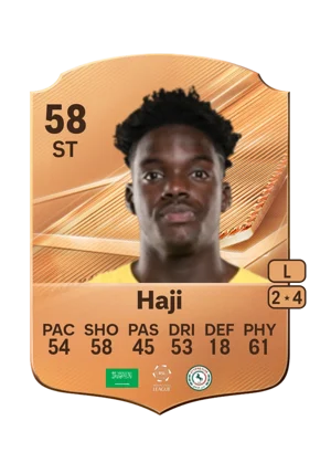 Haji - 58 - Rare EA FC 27 card