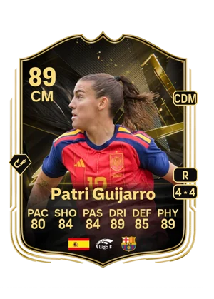 Patri Guijarro - 89 - Team of the week EA FC 27 card