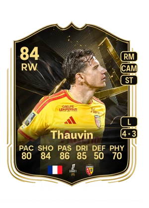 Thauvin - 84 - Team of the week EA FC 27 card