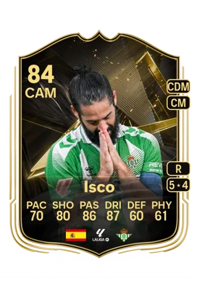 Isco - 84 - Team of the week EA FC 27 card