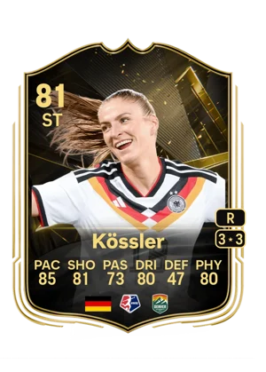 Kössler - 81 - Team of the week EA FC 27 card