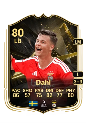 Dahl - 80 - Team of the week EA FC 27 card