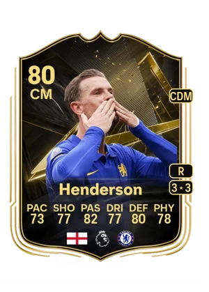 Henderson - 80 - Team of the week EA FC 27 card