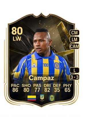 Campaz - 80 - Team of the week EA FC 27 card