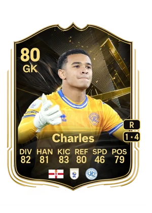 Charles - 80 - Team of the week EA FC 27 card