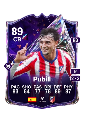Pubill - 89 - Future Stars EA FC 27 card