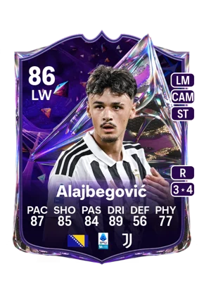 Alajbegović - 86 - Future Stars EA FC 27 card