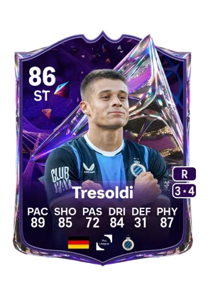 Tresoldi - 86 - Future Stars EA FC 27 card