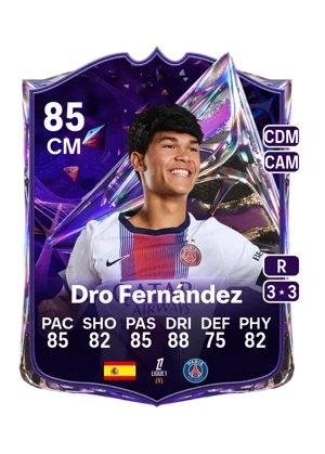 Dro Fernández - 85 - Future Stars EA FC 27 card