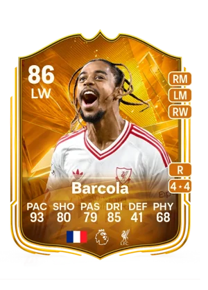 Barcola - 86 - Star Performer EA FC 27 card