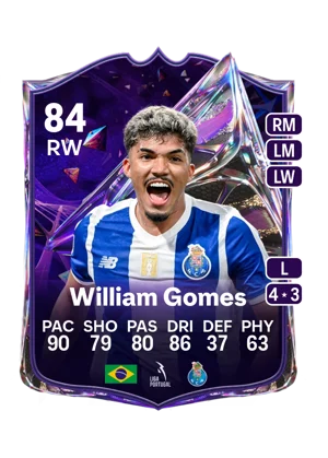 William Gomes - 84 - Future Stars EA FC 27 card