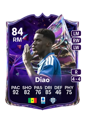 Diao - 84 - Future Stars EA FC 27 card