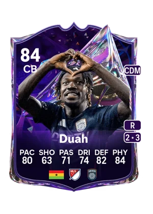 Duah - 84 - Future Stars EA FC 27 card
