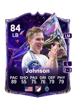Johnson - 84 - Future Stars EA FC 27 card