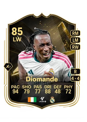 Diomande - 85 - Team of the week EA FC 27 card