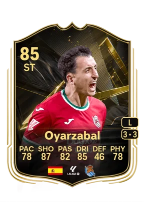 Oyarzabal - 85 - Team of the week EA FC 27 card