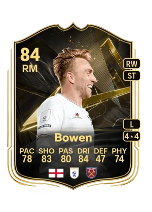 Bowen - 84 - Team of the week EA FC 27 card