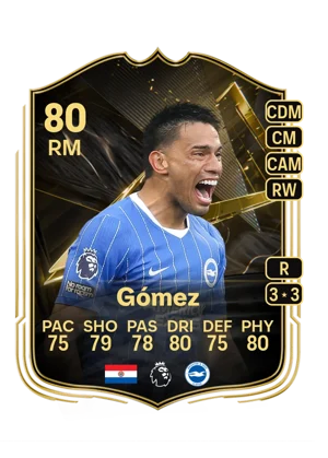 Gómez - 80 - Team of the week EA FC 27 card