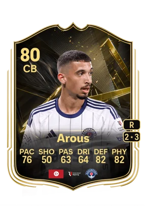 Arous - 80 - Team of the week EA FC 27 card