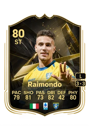 Raimondo - 80 - Team of the week EA FC 27 card