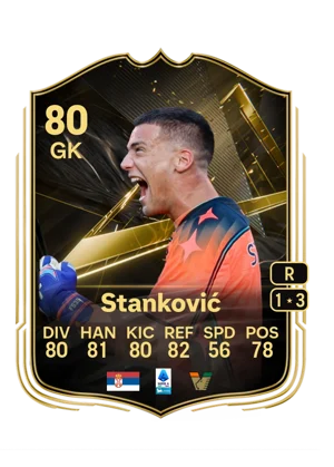 Stanković - 80 - Team of the week EA FC 27 card