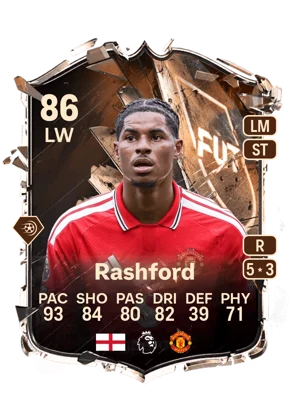 Rashford - 86 - FC Heritage EA FC 27 card