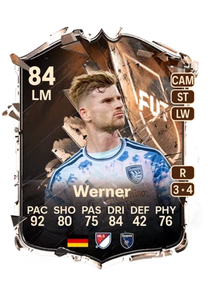 Werner - 84 - FC Heritage EA FC 27 card