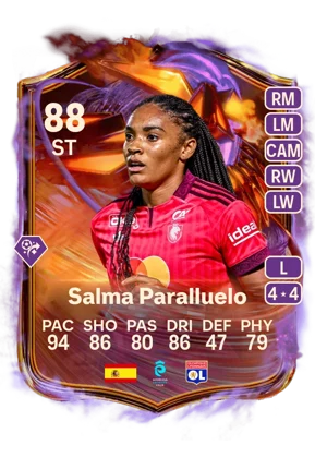 Salma Paralluelo - 88 - Ultimate Scream EA FC 27 card