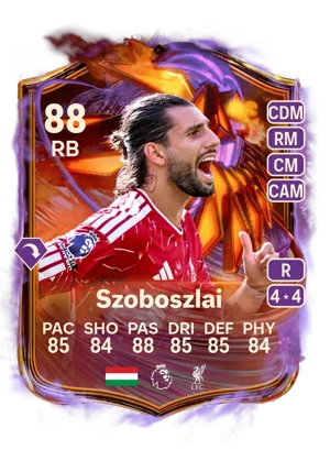 Szoboszlai - 88 - Ultimate Scream EA FC 27 card
