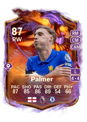 Palmer - 87 - Ultimate Scream EA FC 27 card