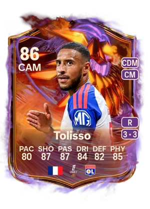 Tolisso - 86 - Ultimate Scream EA FC 27 card