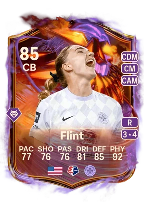 Flint - 85 - Ultimate Scream EA FC 27 card