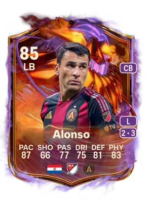 Alonso - 85 - Ultimate Scream EA FC 27 card