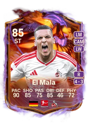 El Mala - 85 - Ultimate Scream EA FC 27 card