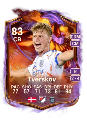 Tverskov - 83 - Ultimate Scream EA FC 27 card