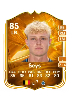 Seys - 85 - Star Performer EA FC 27 card